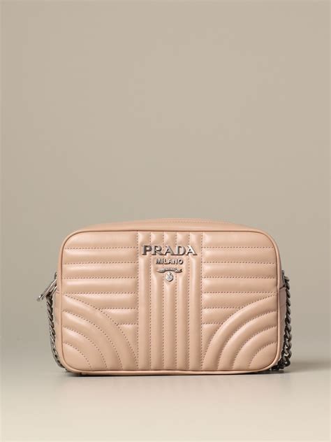 prada pink quilted bag|Prada quilted crossbody bag.